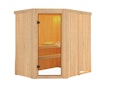 Vorschaubild Karibu Sauna Saja - 68 mm Systemsauna - 230 Volt Plug & Play inkl. 9-teiligem Gratis-Zubehörpaket im Wert von 137,95 €