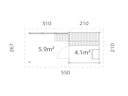Vorschaubild Palmako Saunahaus Sanna 4,1 + 5,9 m²