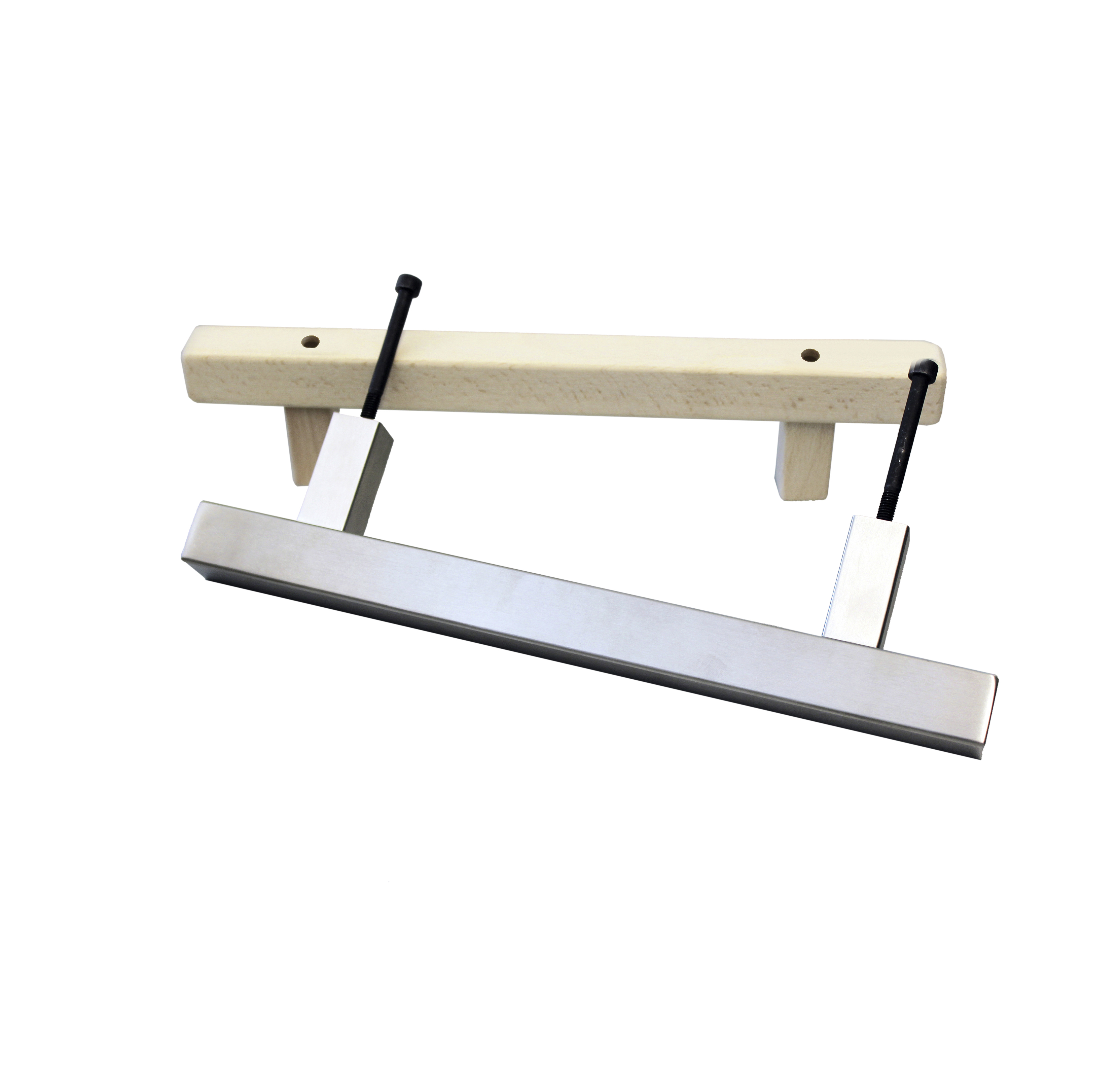 Infraworld Türgriff-Set Edelstahl, quadratisch