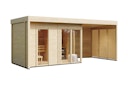 Vorschaubild Wolff Finnhaus Saunahaus Vendela 6020 - 44 mm