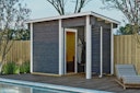 Vorschaubild Skan Holz Saunahaus Helsinki 2 - 45 mm Blockbohlen