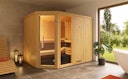 Vorschaubild Weka Elementsauna Varberg 4 Familiensauna - 68 mm