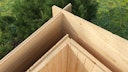 Vorschaubild Weka Blockbohlen Saunahaus Mikkeli inkl. Elementsauna 28/68 mm
