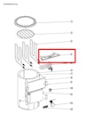 Vorschaubild Karibu Ersatz Verdampfergitter für Karibu Plug & Play - Bio-Kombiofen 3,6 kW - 0865001014 