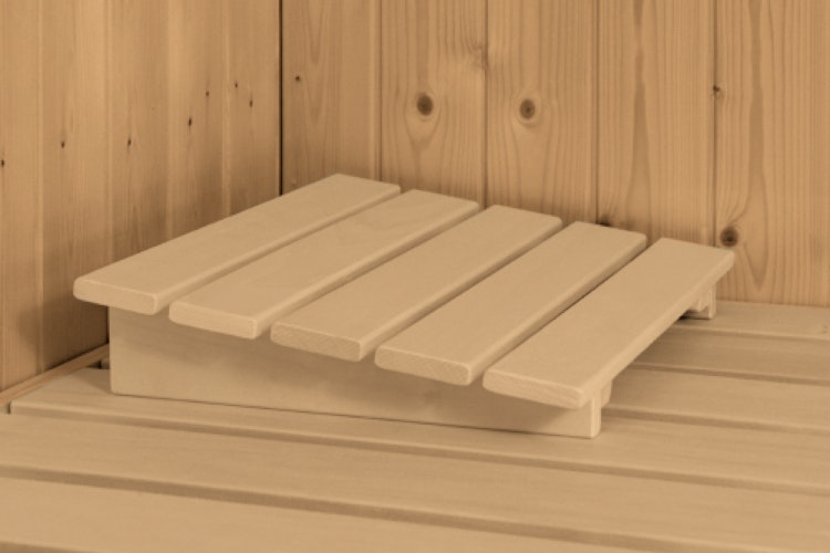 Karibu Sauna Avari 4 Superior mit Fronteinstieg 68 mm
