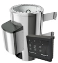 Vorschaubild B-Ware Karibu Saunaofen 3,6 kW Plug & Play finnisch mit externer Steuerung Easy schwarz 