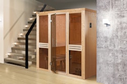 Weka Elementsauna Kaarina 2 mit Fronteinstieg - 68 mm