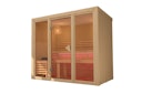 Vorschaubild Karibu Sauna Avari 3 Superior mit Fronteinstieg 68 mm
