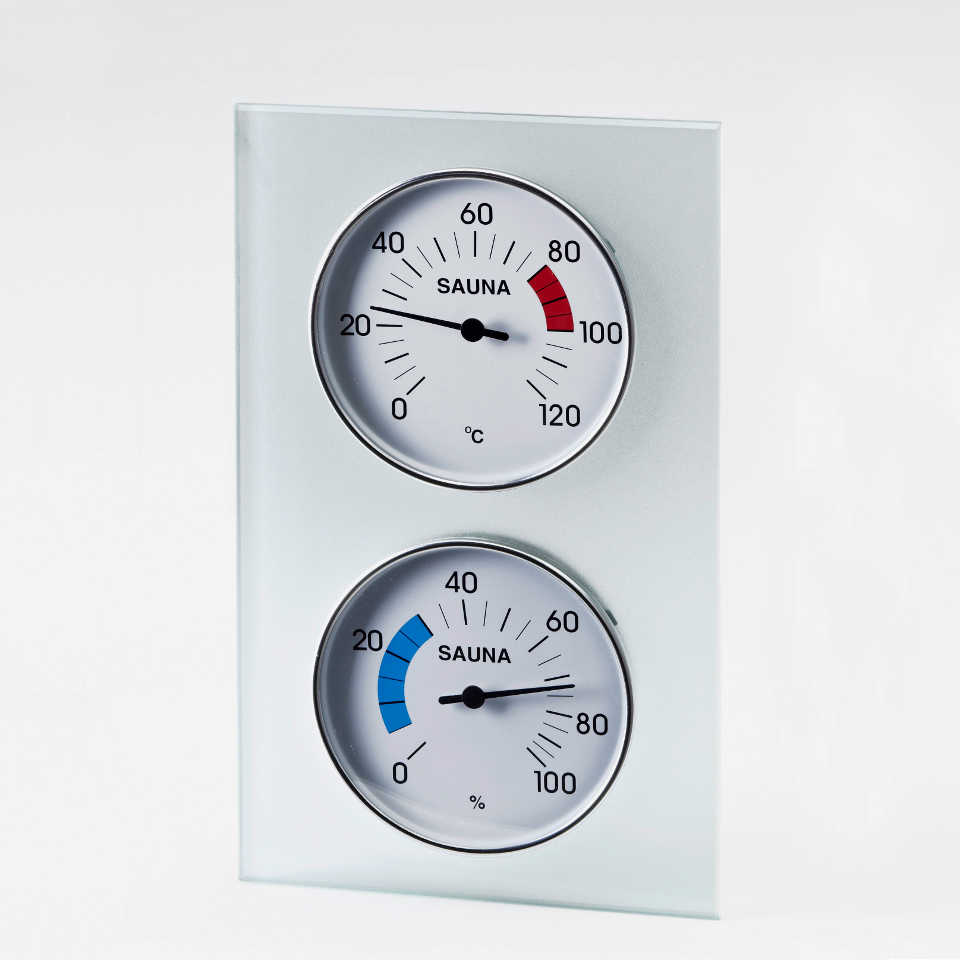 Infraworld Klimamessstation mit Glasrahmen