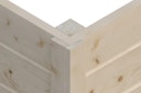 Vorschaubild Skan Holz Saunahaus Helsinki 4 - 45 mm Blockbohlen