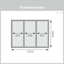 Vorschaubild Karibu Gartensauna Saunahaus Hytti 1