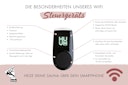 Vorschaubild Karibu 11 kW Bio-Kombiofen anthrazit inkl. Huum WLAN Steuergerät mit App-Steuerung