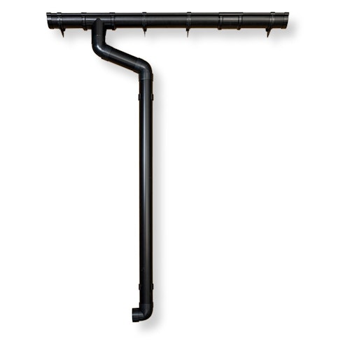 Kunststoff Dachrinnenset 441Bx für Walmdächer