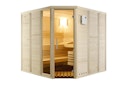Vorschaubild Infraworld Sauna Urban - 40 mm Massivholzsauna inkl. 5-teiligem gratis Zubehörset