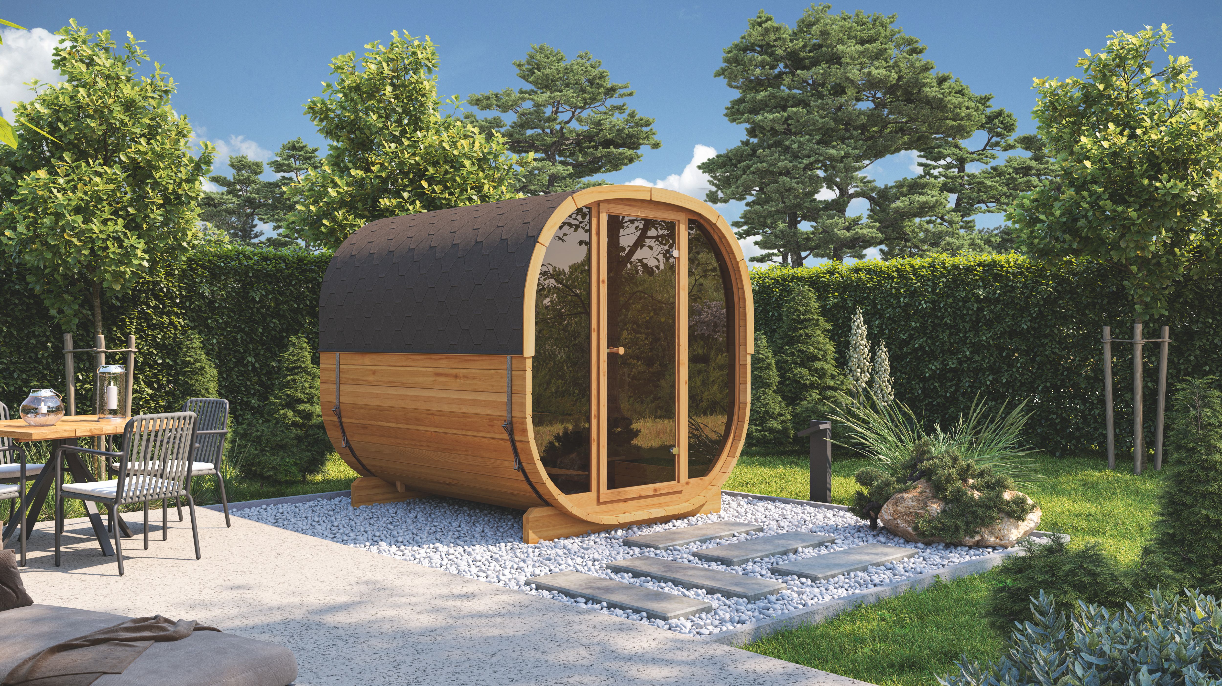 Wolff Finnhaus Cube Saunafass 230 Art 2