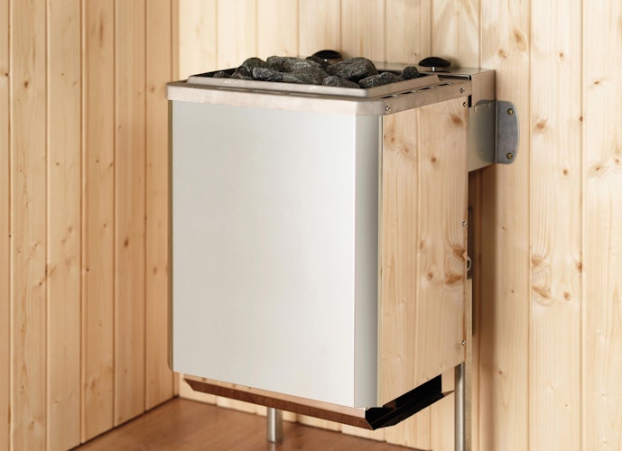 Weka Design Saunahaus Laadi 3 mit Thermoholz - 28/42 mm
