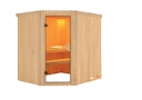 Vorschaubild Karibu Sauna Lilja - 68 mm Systemsauna - 230 Volt Plug & Play inkl. gratis 9 kW Bio-Saunaofen im Wert von 879,99 €