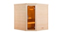 Vorschaubild Weka Premium Massivholzsauna Turku 1 Sparset 1 inkl. 7,5 kW Ofen und Leuchtenset - 45 mm - "Alles dabei"
