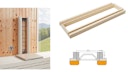 Vorschaubild Infraworld Holzrahmen für VITALlight-IPX4 Infrarotstrahler,Wandmontage