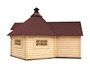 Vorschaubild Wolff Finnhaus Grillkota 9 de luxe mit Saunaanbau