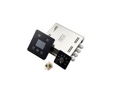 Infraworld Saunasteuerung Saunacontrol T4 für Verdampfer- und Saunaofen sowie 2 VITALlight-Infrarotstrahler (Wandmontage)