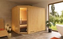 Vorschaubild Weka Elementsauna Varberg 4 Familiensauna - 68 mm