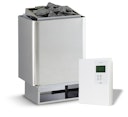 Vorschaubild Infraworld Saunaofen-Set finnischer Saunaofen Hotline V4 + Steuerung Saunacontrol A (Slimline 1000)