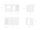 Vorschaubild Palmako Saunahaus Sanna 6,8 m²