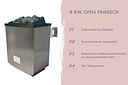 Vorschaubild Karibu 9 kW Saunaofen finnisch anthrazit inkl. Steuergerät EASY weiß - Sparset