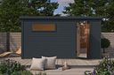 Vorschaubild Karibu Gartensauna Saunahaus Hytti 6
