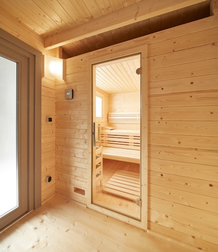 Infraworld Gartensauna Bella 3 - 70 mm