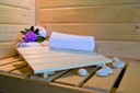 Vorschaubild Karibu Woodfeeling Sauna Tromsö - 68 mm Aktionssauna
