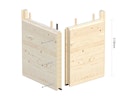 Vorschaubild Palmako Gartensauna Grace 5,3 m² - 56 mm