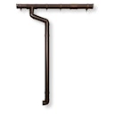 Vorschaubild Kunststoff Dachrinnenset 401Ax für Pultdach/Flachdach Gartenhäuser