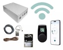 Vorschaubild Karibu 9 kW Saunaofen finnisch anthrazit inkl. Huum WLAN Steuergerät mit App-Steuerung