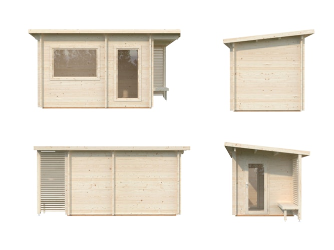 Palmako Saunahaus Sanna 6,8 m²