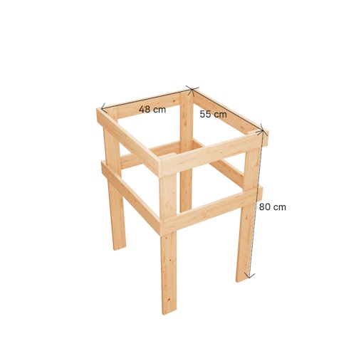 Bertilo Sauna Model 2 Medium white - 58 mm