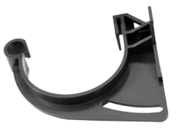 Rinnenhalter PVC, RG80 Typ 250 weiß