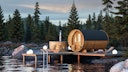 Vorschaubild Wolff Finnhaus Saunafass 400 de luxe