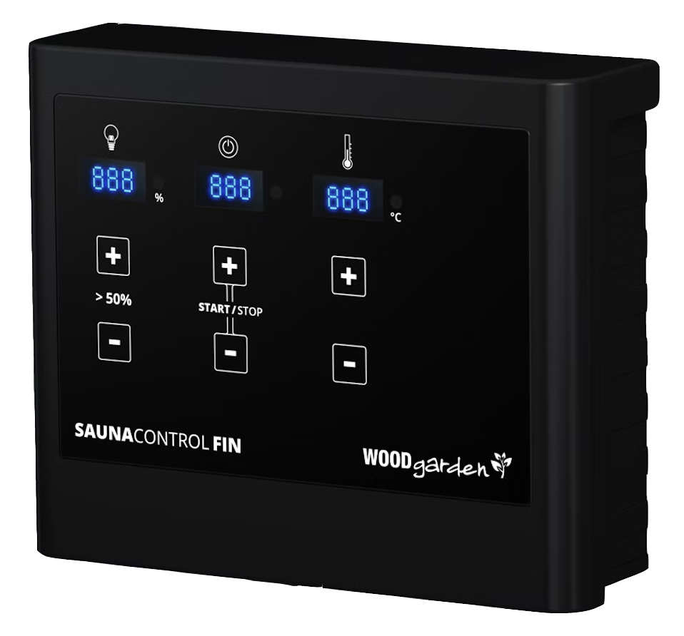 Karibu Steuergerät Easy finnisch schwarz für 3,6 kW Plug & Play Öfen