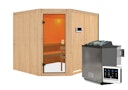 Vorschaubild Karibu Woodfeeling Sauna Horna - 68 mm Aktionssauna