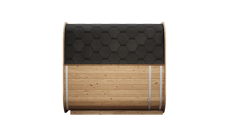 Weka Design Saunahaus Laadi 2 mit Thermoholz - 28/42 mm