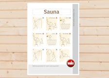 Weka Sauna-Baderegeln Weka Sauna-BaderegelnZubehörbild