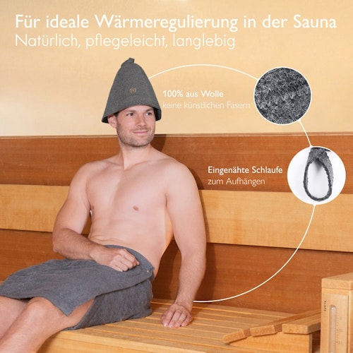 Liebenstein Saunahut für Herren & Damen