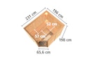 Vorschaubild Karibu Sauna Malin mit Eckeinstieg 68 mm inkl. gratis Saunaofen im Wert von 599,99 €