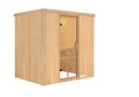 Vorschaubild Karibu Sauna Fanja - 68 mm Systemsauna - 230 Volt Plug & Play