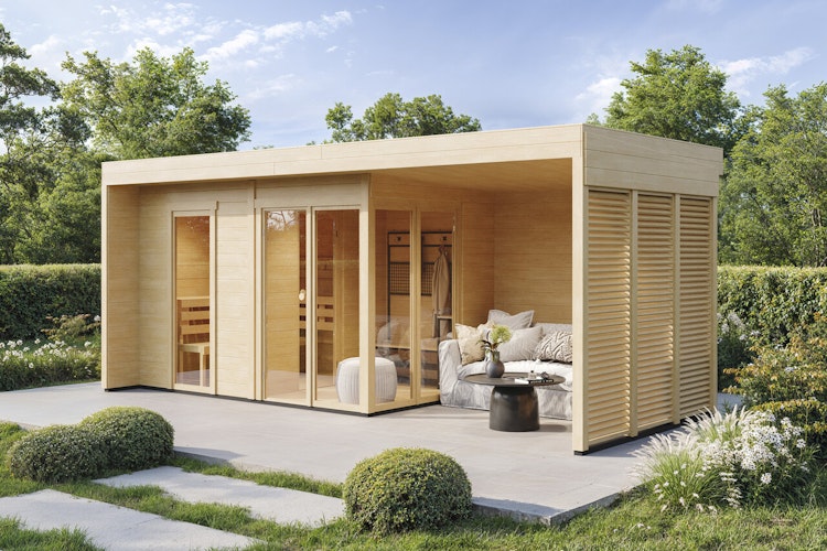 Wolff Finnhaus Saunahaus Vendela 6020 - 44 mm