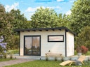Vorschaubild PRE:GA Black Forest Premium Sauna mit Vorraum 14 m²