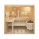 Vorschaubild Infraworld Sauna Solido Glas Complete 210 - 40 mm Multifunktionssauna inkl. 5-teiligem gratis Zubehörset