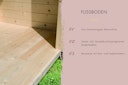 Vorschaubild Karibu Gartensauna Saunahaus Hytti 6